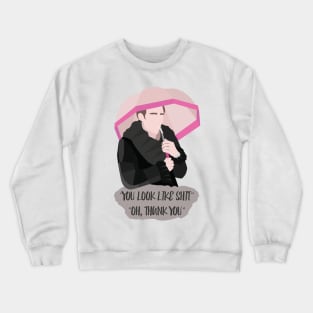 Klaus Hargreeves "You look like shit" Crewneck Sweatshirt